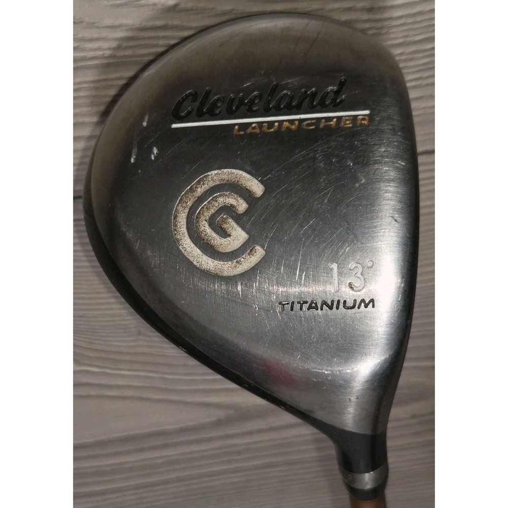 Cleveland Launcher Titanium Fairway 13° 3 Wood Launcher Gold Graphite S Flex 65g